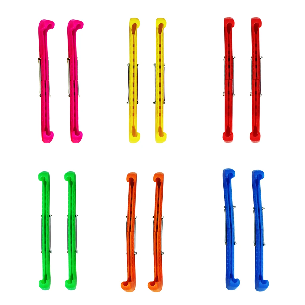 1 пара защитный чехол из прочного пластика для хоккея на коньках Нескользящие