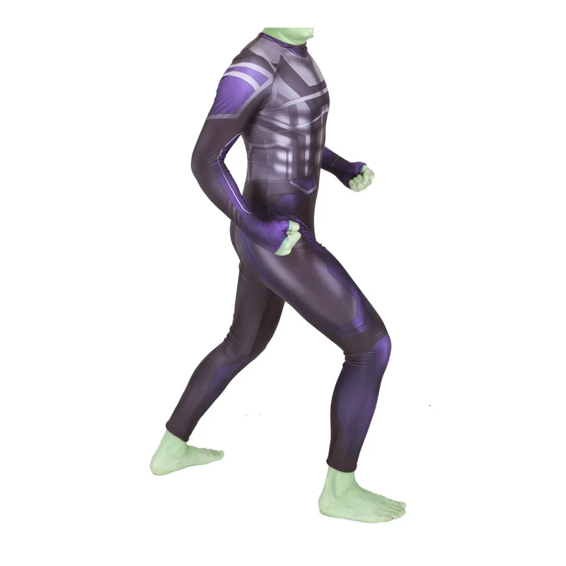 Super Heroes Robert Bruce Banner Zentai Bodysuit Suit Jumpsuits Halloween Hulk Cosplay Costume Adult Men Kids | Тематическая одежда