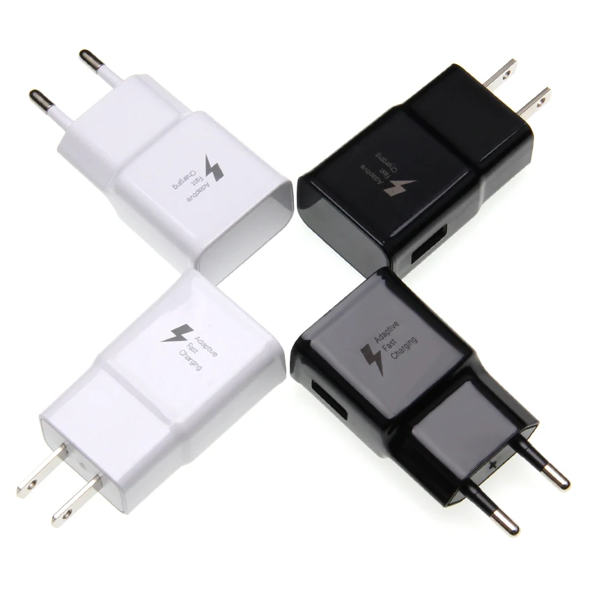 

USB Charger for iPhone X 8 7 6 iPad Fast Wall charger EU/USA Adapter For Samsung S9 Xiaomi Mi Mobile Phone charge 200pcs