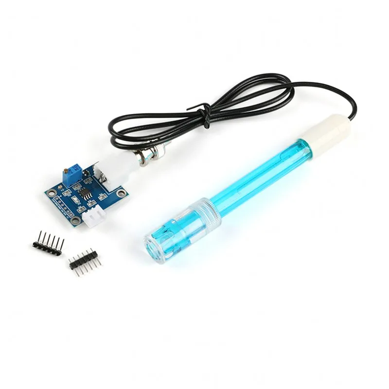 Модуль датчика PH 1 шт. модуль V1.1 + зонд для AVR 51 щит с датчиком кода тестирования MSP430