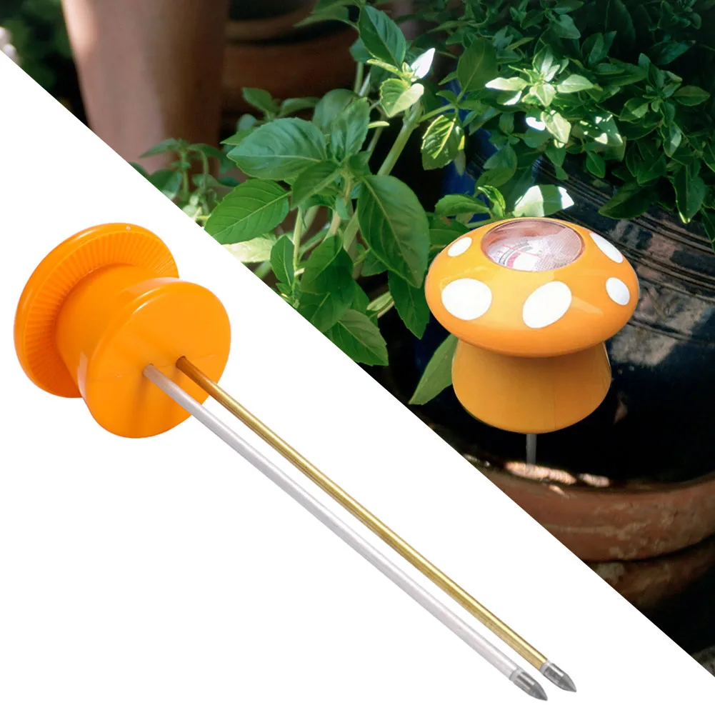 

Indoor Plant Lawn Mushroom Shape 3 In 1 Measuring Soil Meter Cute Outdoor Garden