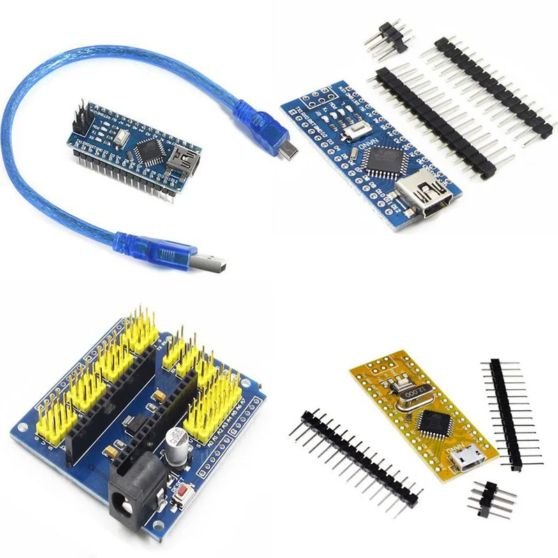 Nano V3.0 ATmega168/328 P CH340G/FT232 3 3/5 В 16 м микроконтроллер для Arduino ATF с набором DIY совместим