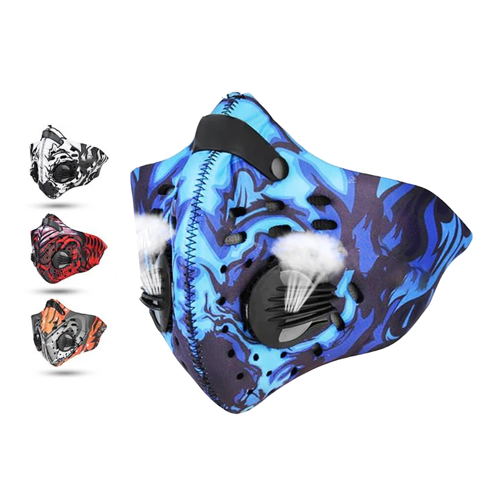 Уличная спортивная мотоциклетная маска для лица Пылезащитная Байкерская