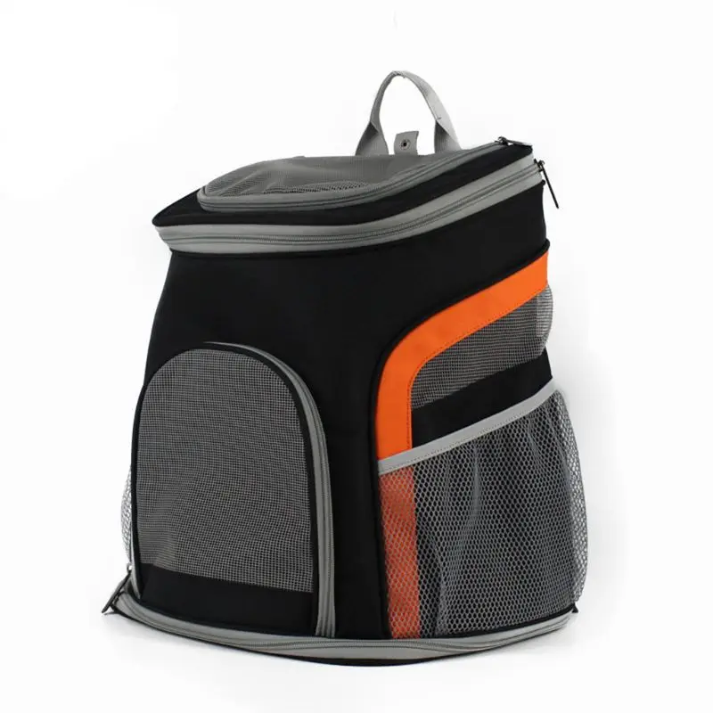

Pet Breathable Mesh Backpack Small Cat Dog Outdoor Travel Carrier for Walk Hiking Cycling M68C