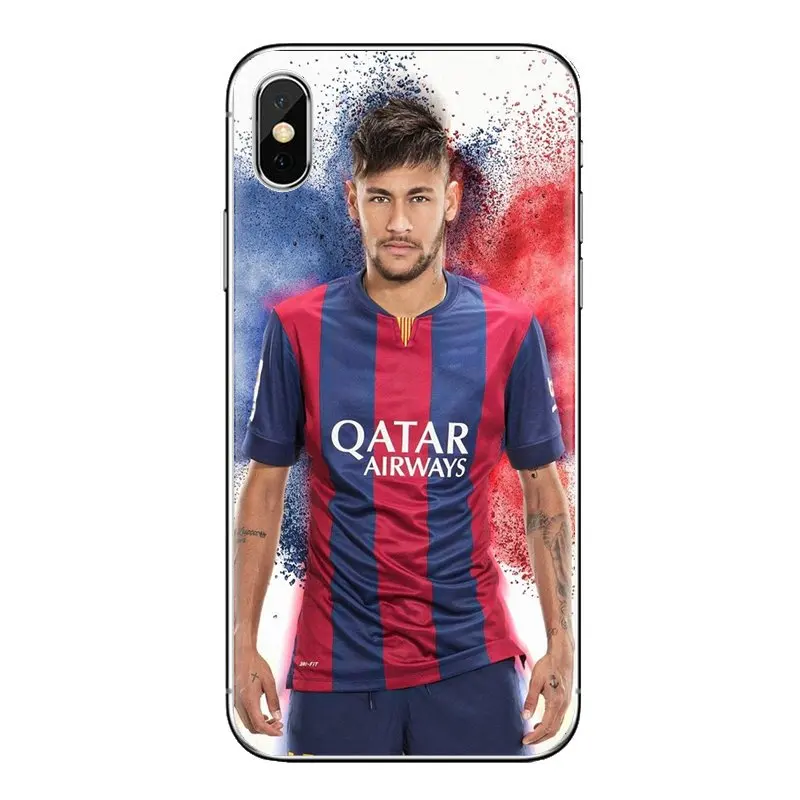 Jr Neymar прозрачные мягкие чехлы для Xiaomi Redmi 4A S2 Note 3 3S 4 4X5 Plus 6 7 6A Pro Pocophone F1 |