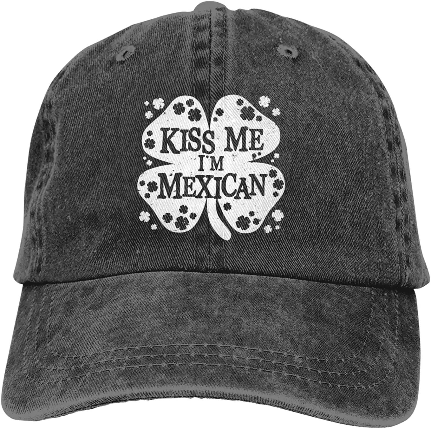 

Kiss Me I'm Mexican Mexico St Patricks Day Baseball Cap Men Dad Snapback Summer Hats Trucker Fashion Cowboy Hat Work Cool Caps