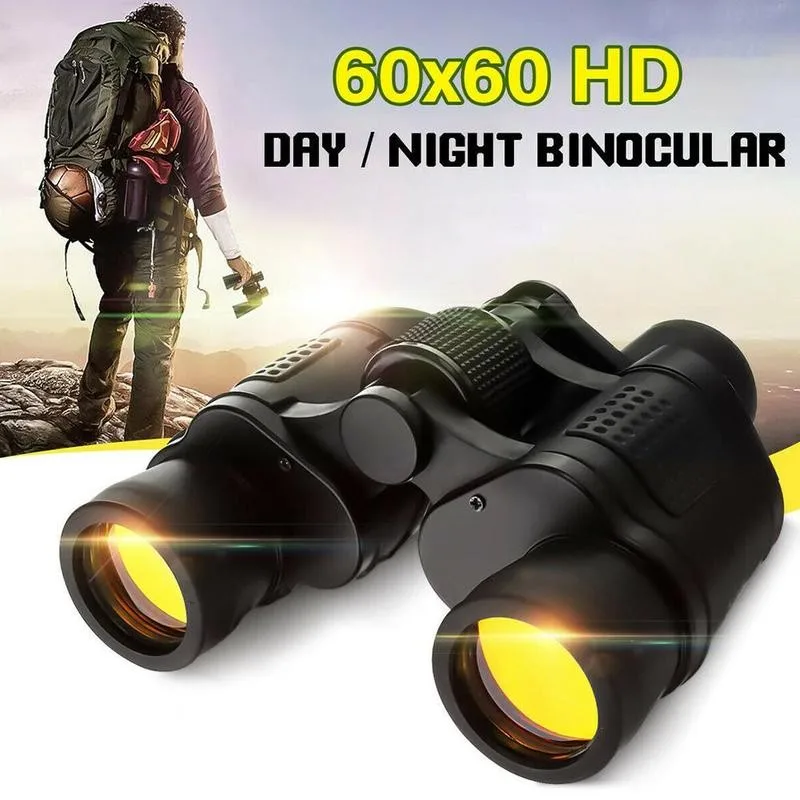 

High Clarity Telescope 60*60 Binoculars Hd 10000m High Power For Outdoor Hunting Optical Lll Night Vision Binocular Fixed Zoom n
