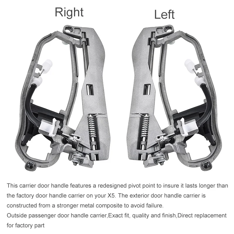 Кронштейн для ручки двери автомобиля внешний передний левый правый держатель BMW