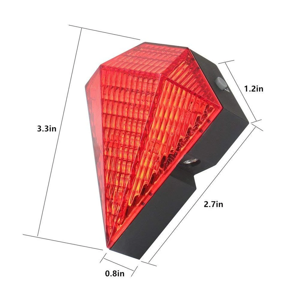 

3 Flash Modes Bike Tail Light for Mountain Road Bike Bike Rear Light USB Rechargeable Bicycle Tail Light