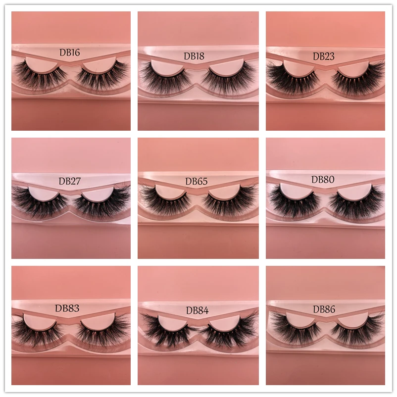 Оптовая продажа Бесплатная доставка 1 шт./партия объемные ресницы из меха норки