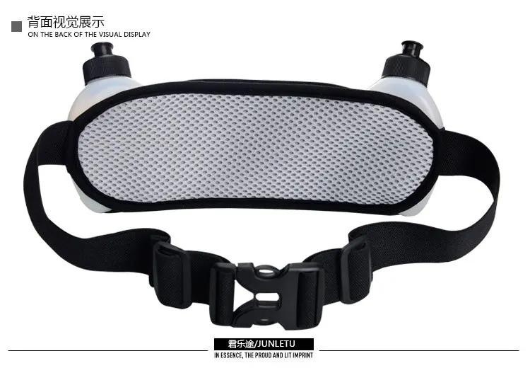 Running Bags Waist 2 Water Bottle Outdoor Camping Hiking Fitness Man Women Gym Lightweight Belt Bag Female Sports Fanny Packs