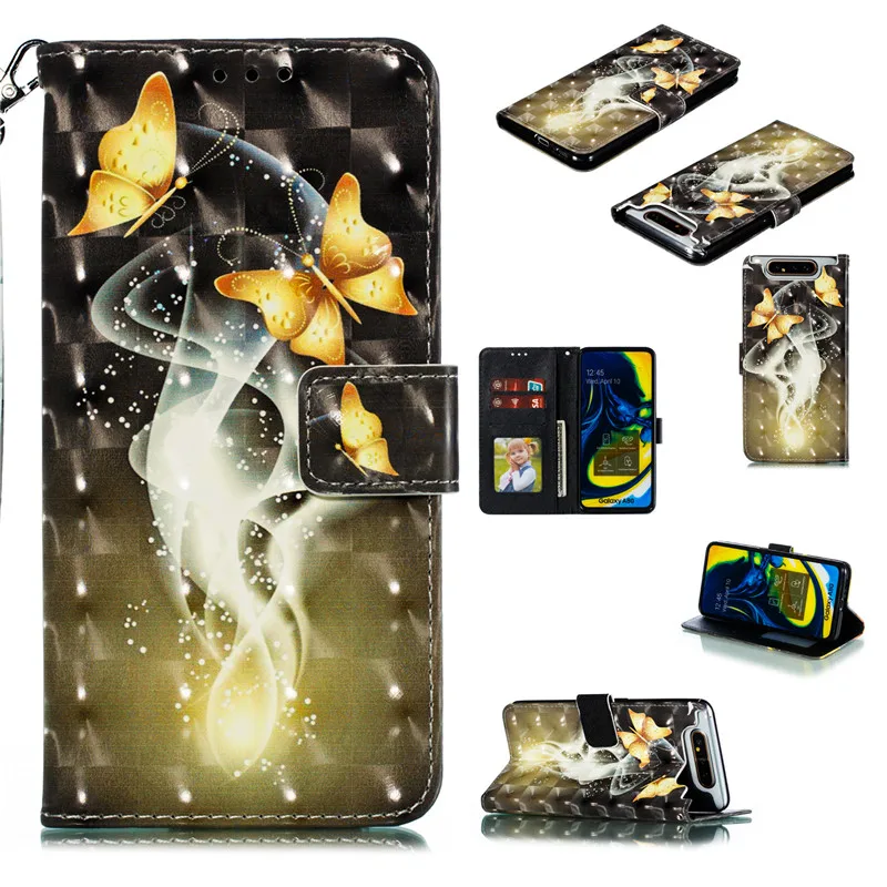 Кожаный чехол-флип чехол для samsung A6 J4 J6 плюс A10 A20 A30 A40 A50 A60 A70 A80 M40 чехол для samsung A7 A8s A6s Примечание 10