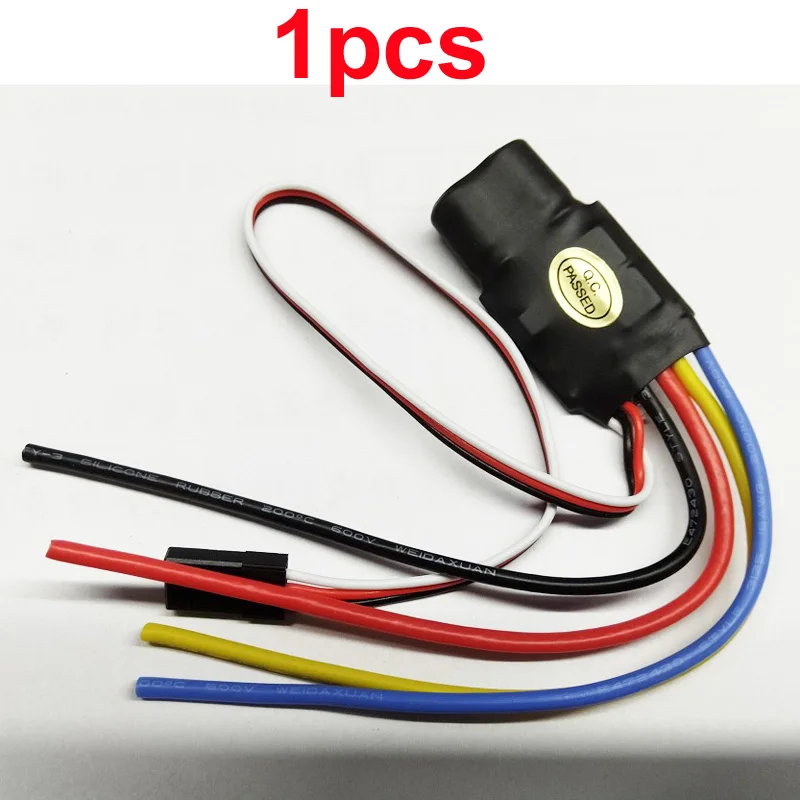 Односторонний 40A щетка ESC однонаправленный 2S 3S 4S 6S литиевый аккумулятор