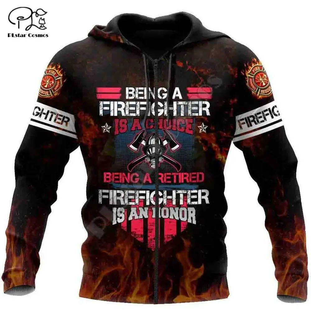 

PLstar Cosmos 3DPrint FireFighter Firemen Fire Hero Harajuku Streetwear New Fashion Funny Zip Hoodie/Sweatshirt/Mens Womens-a10