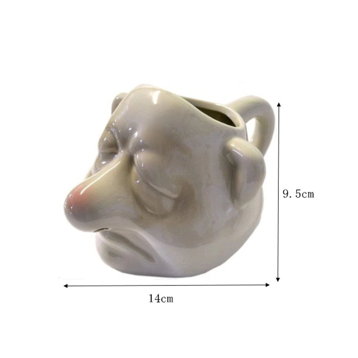 Сепаратор яичного белка керамический в форме карлика гаджет-яйцо | Дом и сад