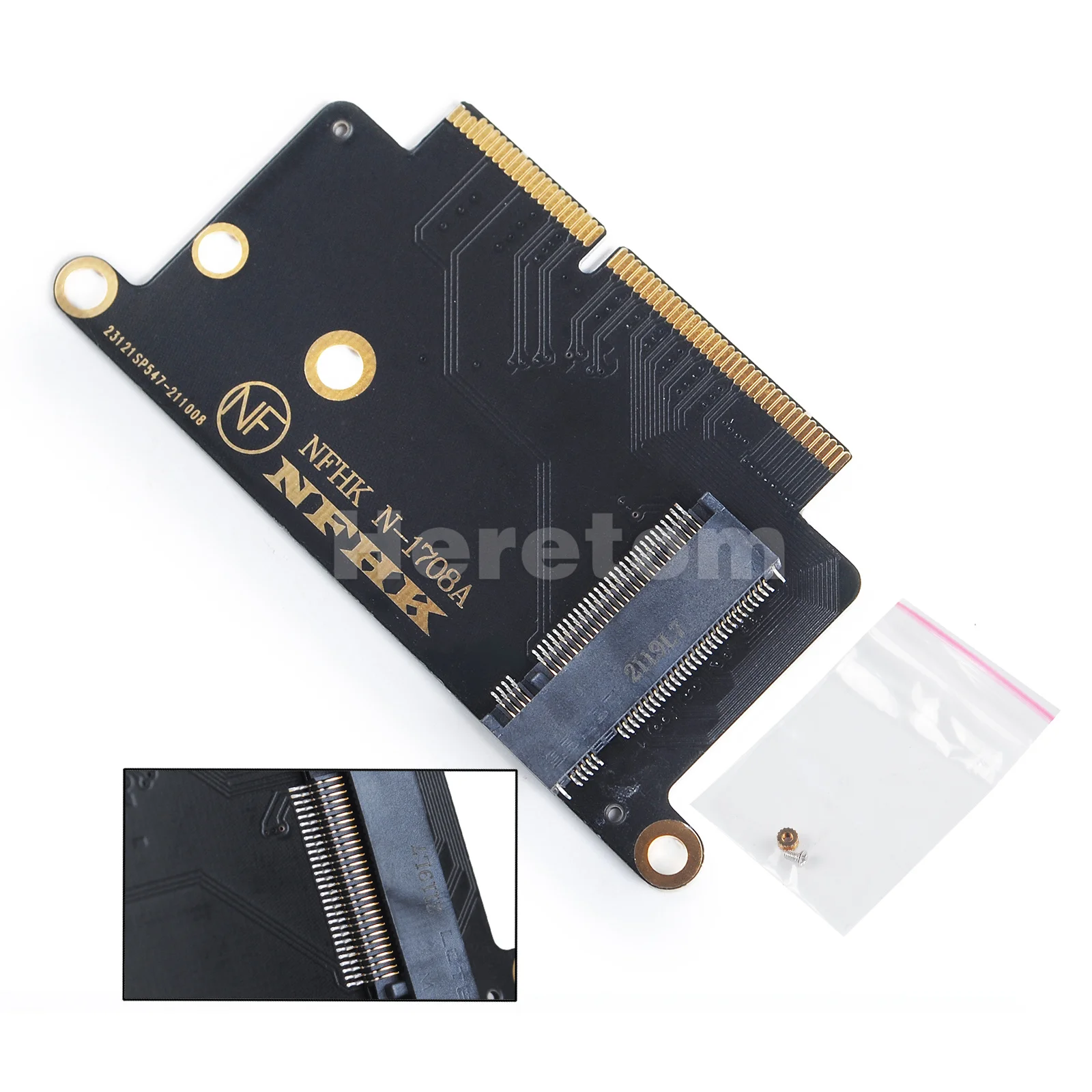 Адаптер A1708 NVME для Macbook NVMe PCI Express PCIE на M.2 SSD адаптер карта памяти Pro Retina 13 дюймов 2016