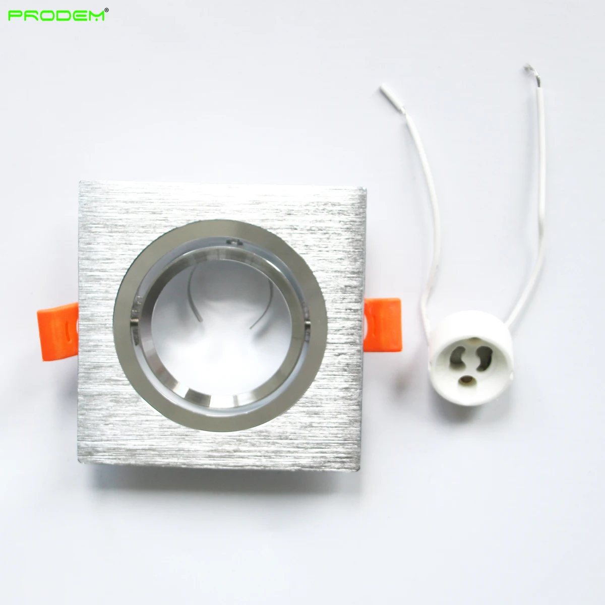 4 шт./упаковка квадратные рамки для светодиодных точечных светильников | Лампы и