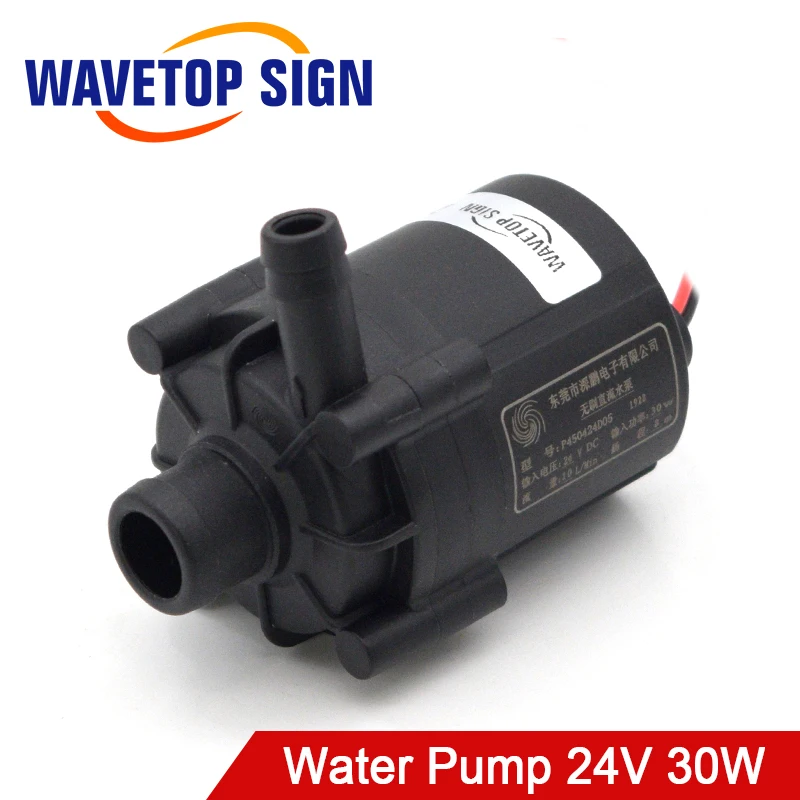 WaveTopSign водяной насос P4504 напряжение 24VDC мощность 30 Вт скорость потока 10л/мин для CW3000 CW5200 охладитель воды