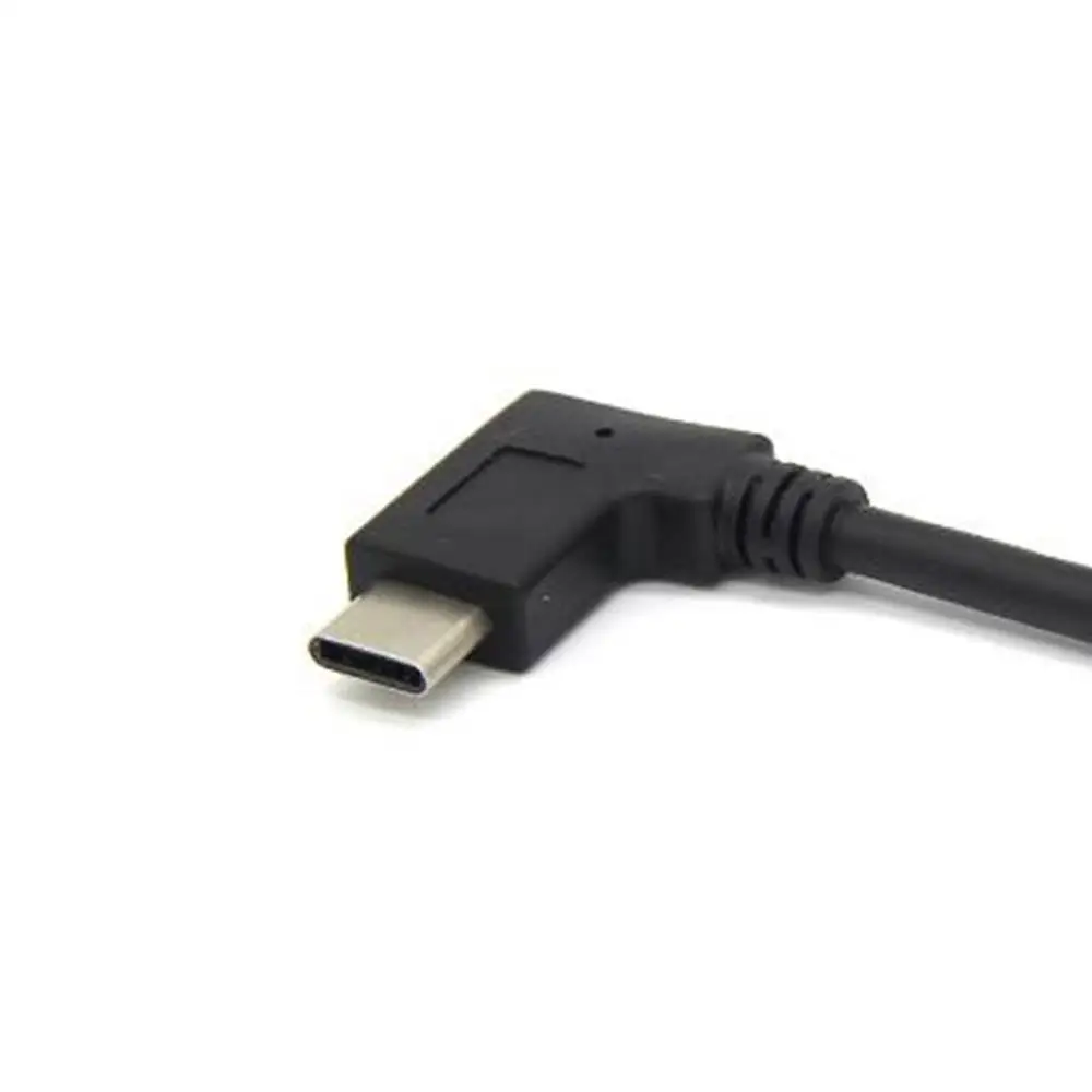 Кабель USB 3 0 типа C 90 градусов для Samsung type адаптер быстрой зарядки кабель Тип
