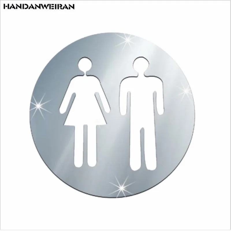 3 шт./компл. горячей акриловый 3D зеркало резные наклейки на стену декоративные