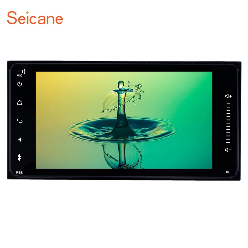 Автомобильный мультимедийный плеер Seicane 7 &quot GPS 2Din Android 9 1 для TOYOTA RAV4 2001-2008 /Camry 2006 2007