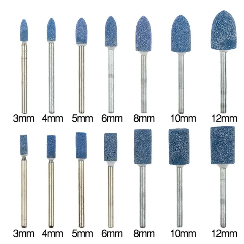 100 шт микс Форма синий корунд недостаточно совершенная Шлифовка с помощью колесо