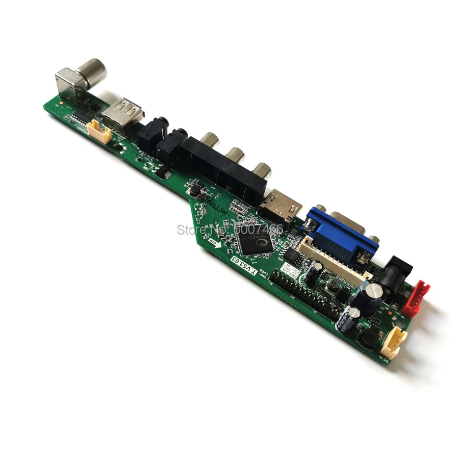 VGA + AV + USB,  - 1280*800 1CCFL, fit B154EW04/B154EW06/B154EW08 LVDS 30-Pin