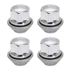 416 шт. M12x1.5 Сменные Колесные гайки из сплава 19 мм для FORD FOR C-MAX CORTINA для FOCUS CHROME