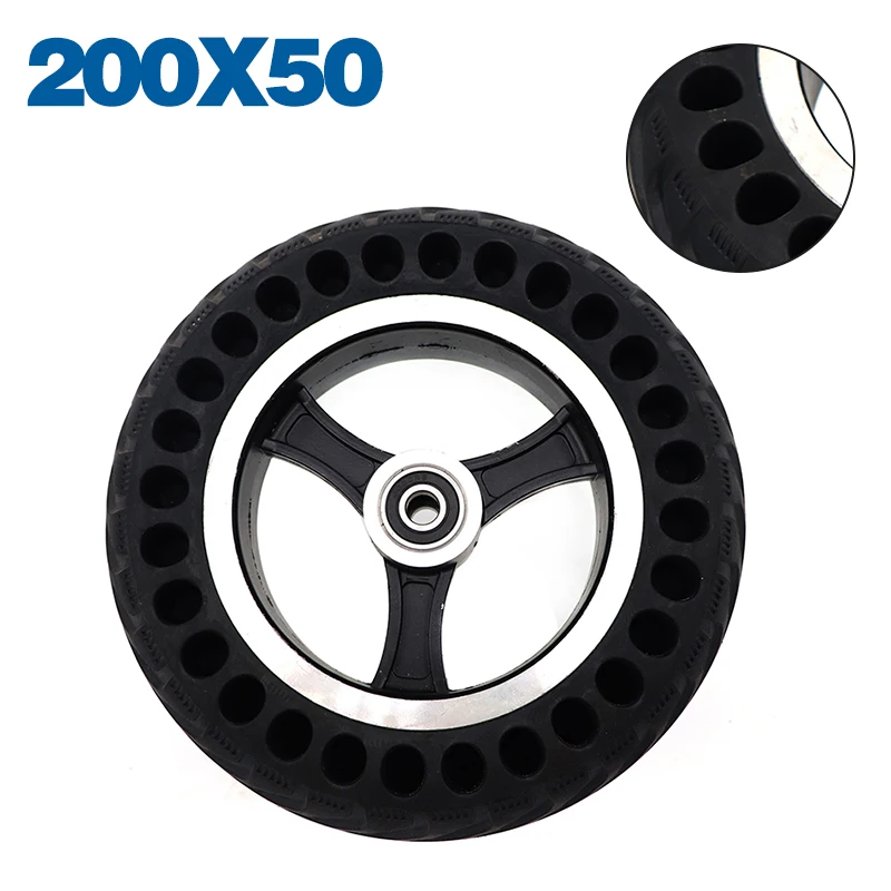 

8 inch 200x50 Solid Tires Rear Wheel For Kugoo S1 S2 S3 C3 MINI Electric BIKE Hub And Spare Part Accessories