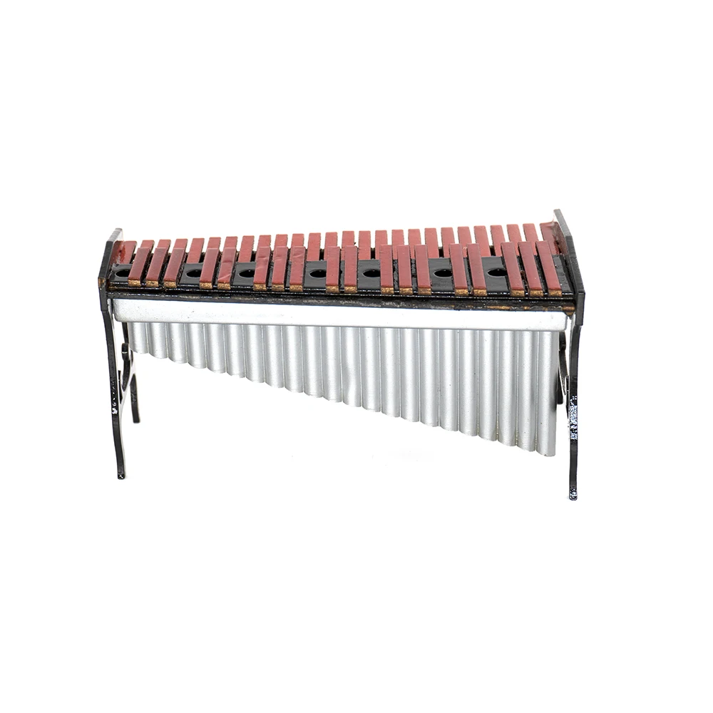 12 см Миниатюрная модель Marimba мини ксилофон музыкальный инструмент кукольный