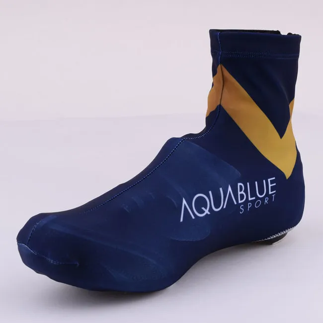 

2018 AQUA BLUE Team Summer Cycling Shoe Cover Sneaker Overshoes Lycra Road Bicycle Bike MTB Cycling Shoe Cover