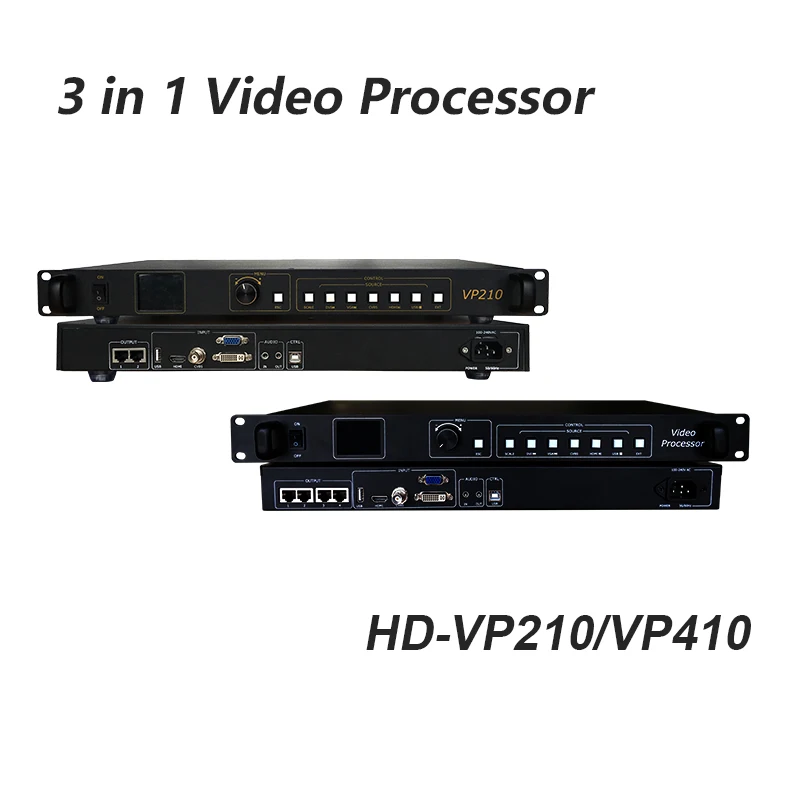 Huidu 3 в 1 светодиодный видео процессор HD VP210 VP410 том числе синхронизация отправки