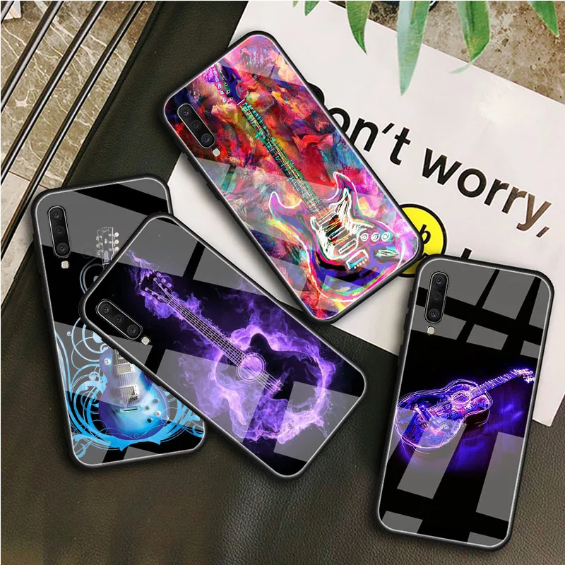 Чехол для телефона из закаленного стекла Samsung Galaxy A10E A10S A20E A20S A40 A50 A60 A70 A80 A6 A7 A8