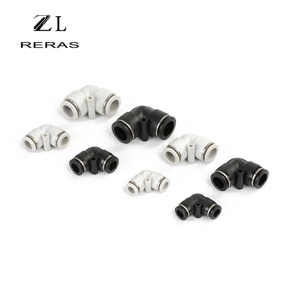 Штепсель быстрого подключения PV L Type Tracheal соединитель пневматические компоненты