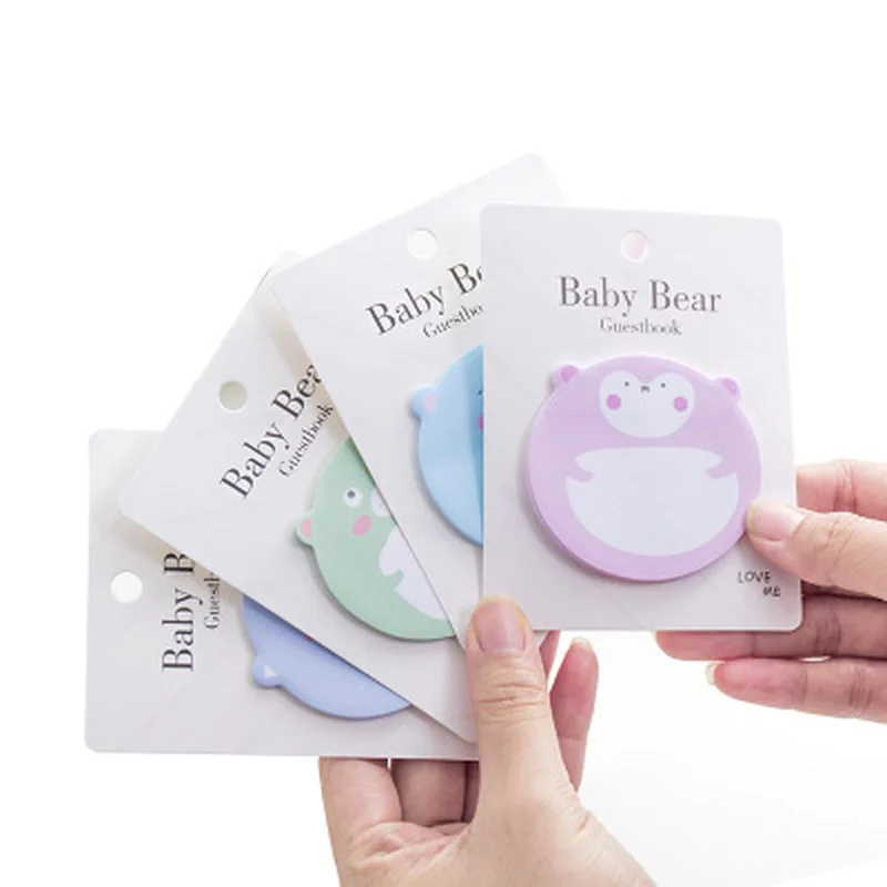 Клейкие заметки Rilakkuma милые простыни для записей канцелярские товары