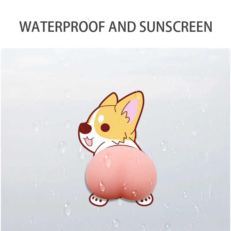 3D милый задний корпус Автомобильная дверь защита от столкновений резиновая