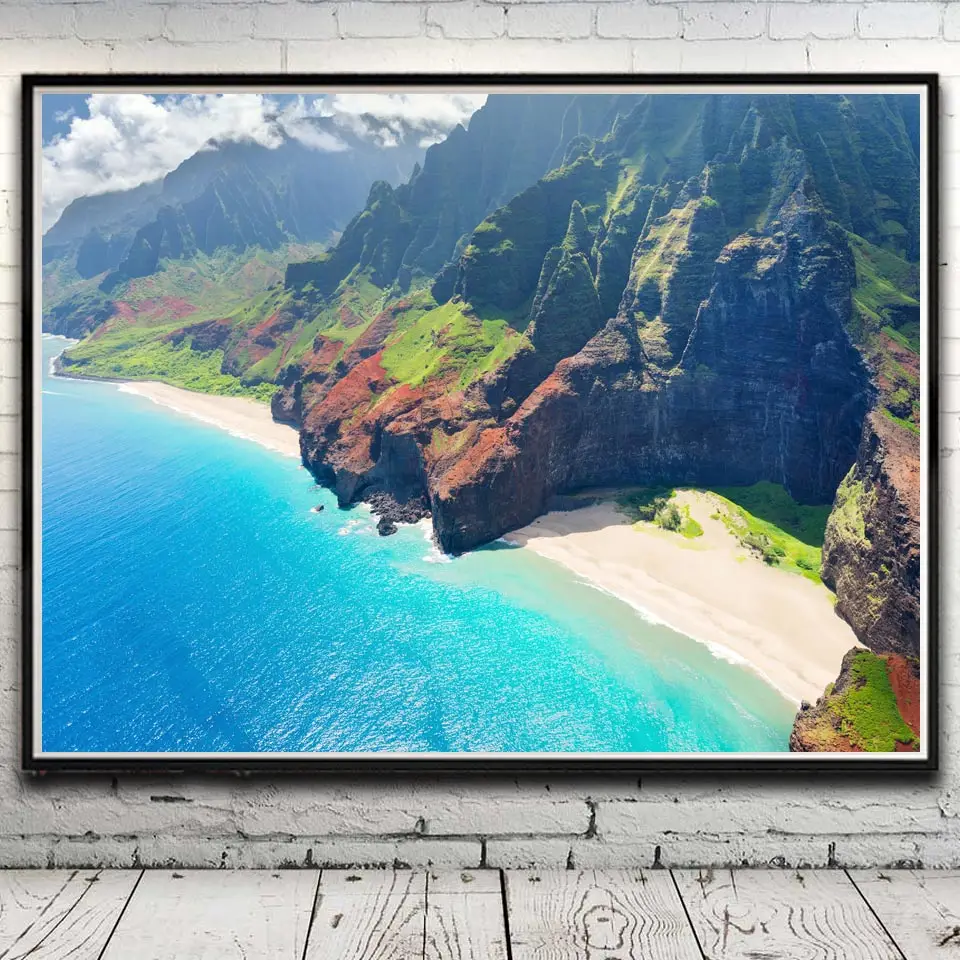 Природа деревья осень Венеция Гавайи Пляж пейзаж картины настенные декорации