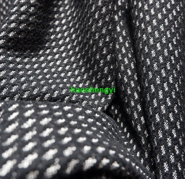 Высококачественная шерстяная осенне-зимняя сотовая трехмерная черно-белая