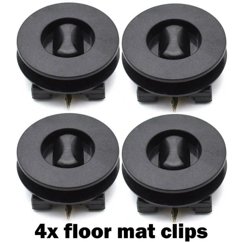 

4pcs Car Floor Mat Fixing Clamps/Fastener Universal Car Foot Pad Buckle Car Modification Accessories Foot Pad Buckle T116