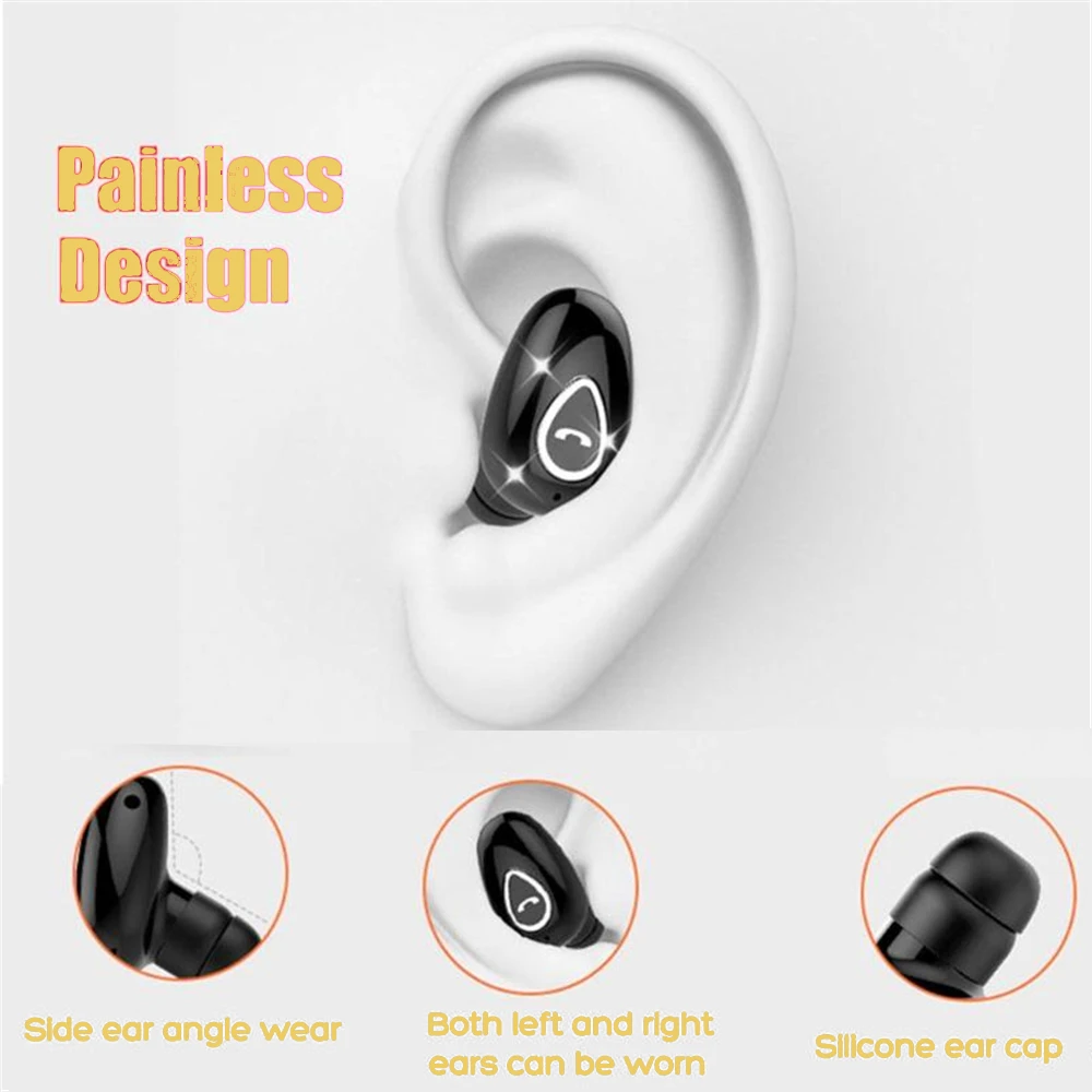 Мини беспроводные Bluetooth наушники телефонная трубка Гарнитура Freehand аuriculares