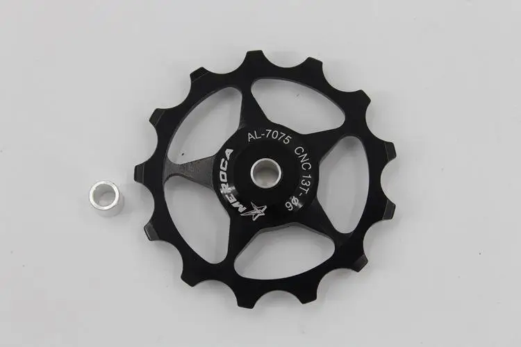 11 T/13 T подшипник из сплава на основе алюминия MTB горный велосипед задний переключатель передач велосипедный натяжной шкив колеса дорожный велосипед направляющие роликовые части велосипеда