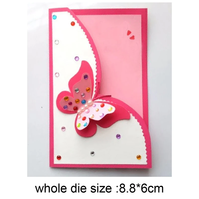 

metal cutting dies layer butterfly cut die mold decoration Scrapbook paper craft knife mould blade punch stencils dies