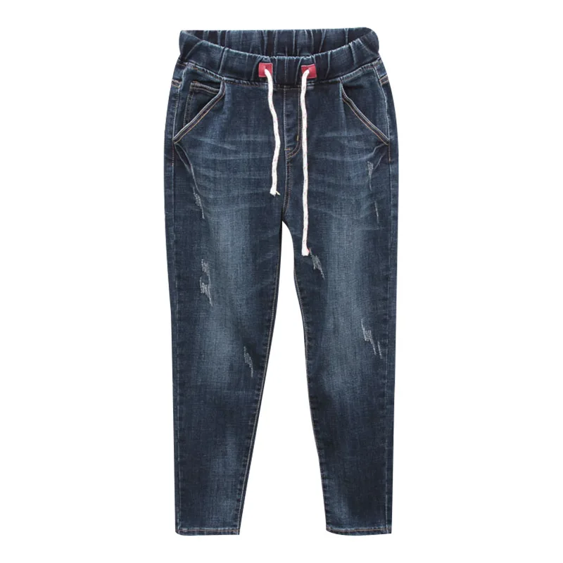 

Vintage High Waist Jeans Women Stretch Denim Harem Pants Streetwear Plus Size Boyfriend Jeans Femme Casual Loose Mom Jeans Q1529