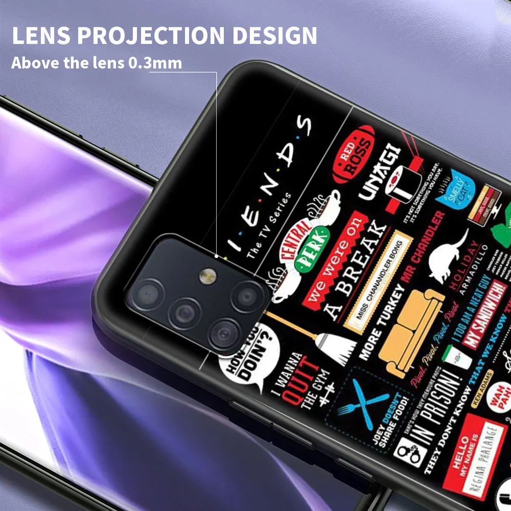 

TPU Case for Huawei Y9a Y7a Y8p Y8s Y6p Y5p Coffee friends Phone Shell For HUAWEI Y9 Y7 Y6 2019 Silicone Softshell Black Coque