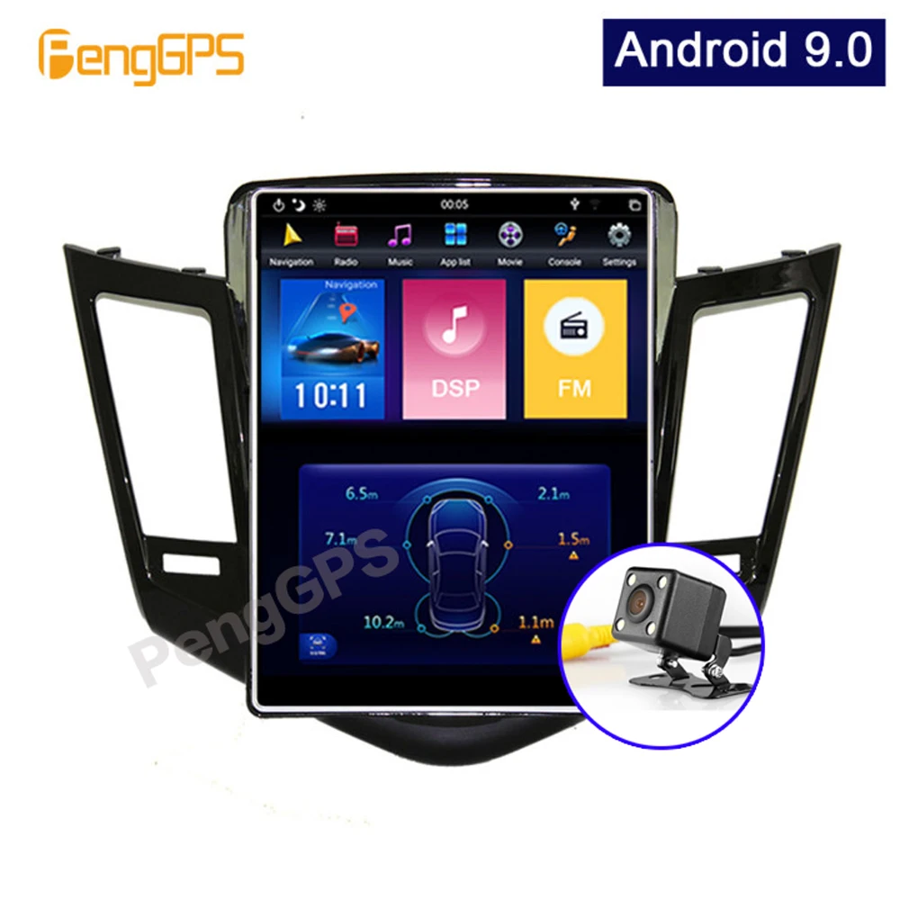 Автомобильное головное устройство 9 0 дюйма 4 Гб + 64 ГБ Android gps-навигация dvd-плеер для