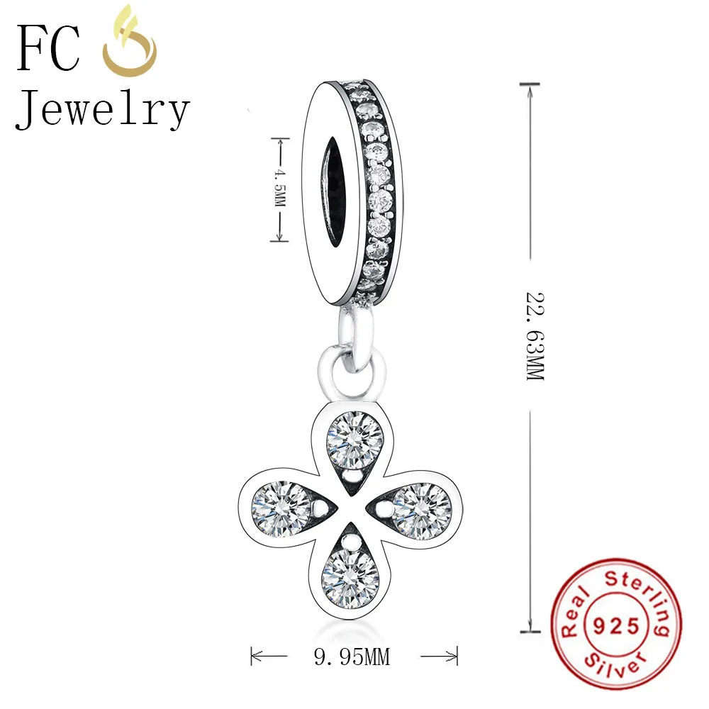 FC ювелирные изделия подходят оригинальный бренд Шарм браслет Стерлинговое