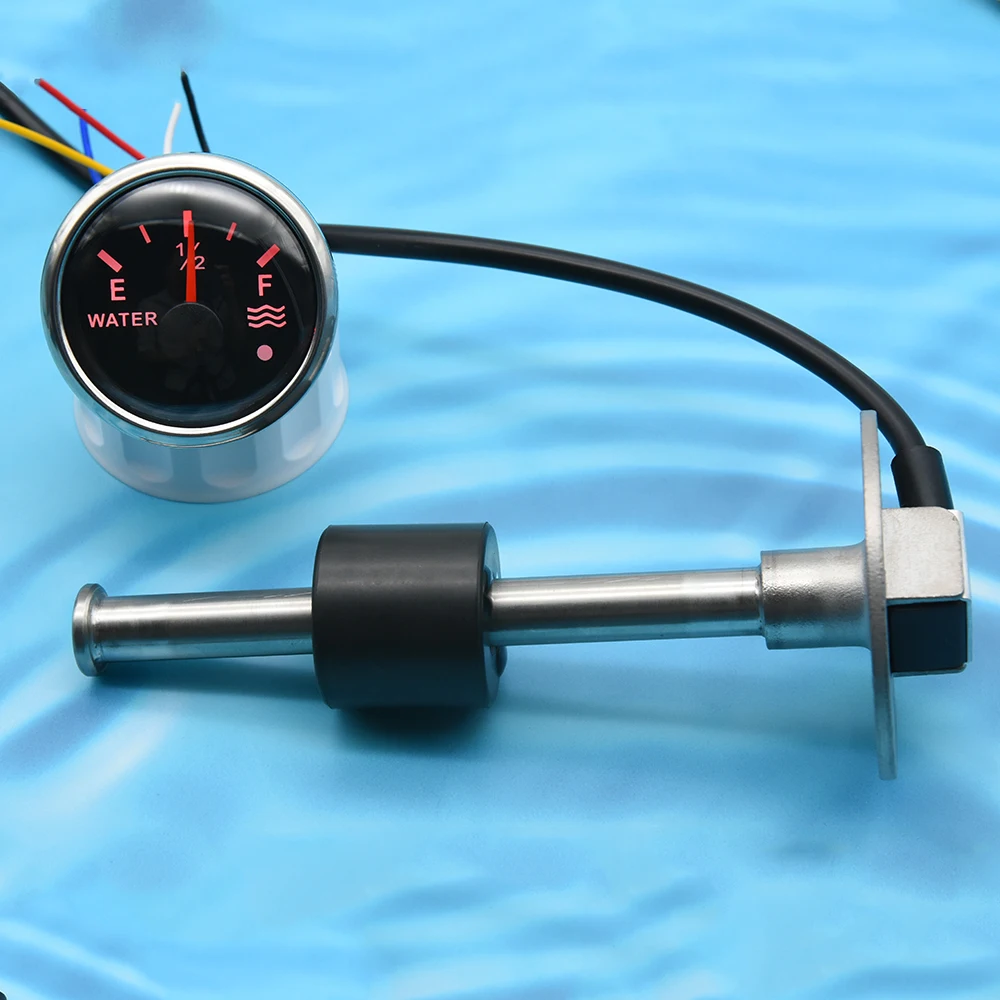 

Water Level Sensor 150 200 250 300 350mm 0-190 ohm Water Level Gauge Meter Watertank Fuel Water Sender Unit Auto Gauge for Car