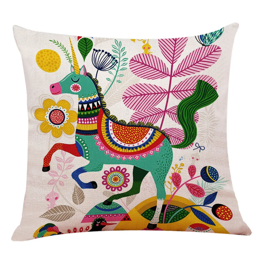 

Decoration Pillow Cotton Linen Square Home Decor Throw Pillow Case Sofa Waist Cojine Housse de Coussin Pillowcases Cushion Cover