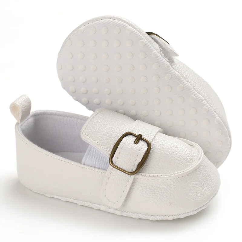 Детская обувь сезон весна осень однотонная с мягкой нескользящей подошвой на