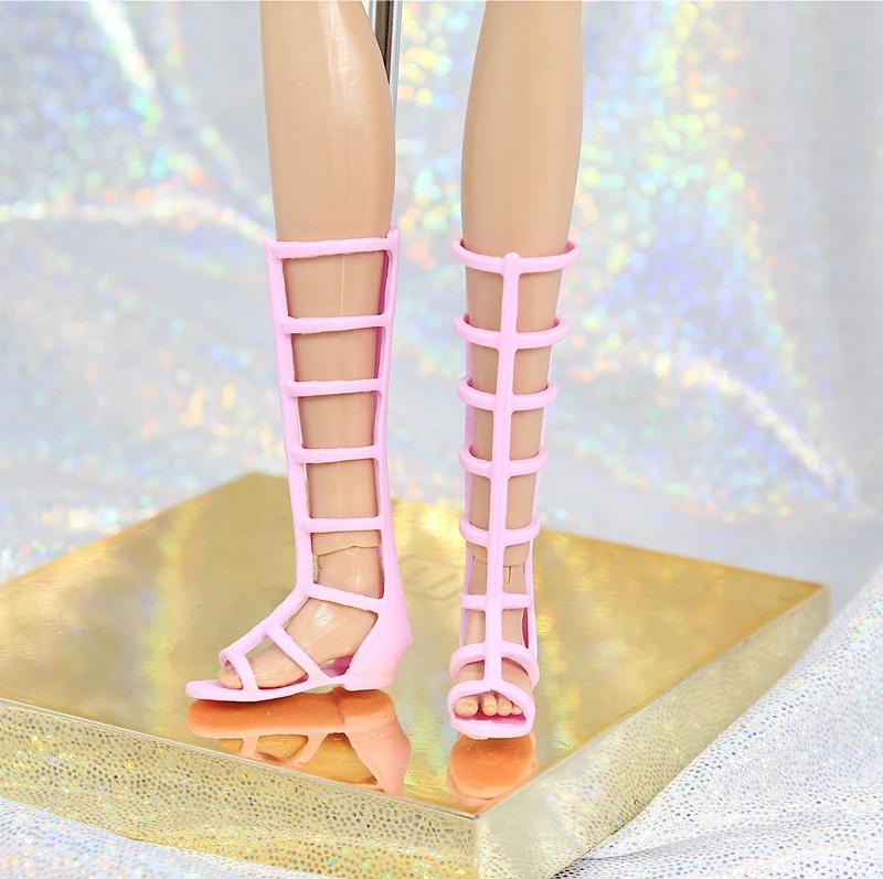 Коллективная серия оригинальных модных туфель на высоком каблуке/кукольные